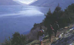 Walking through astonishing environment in Evrytania, Greece